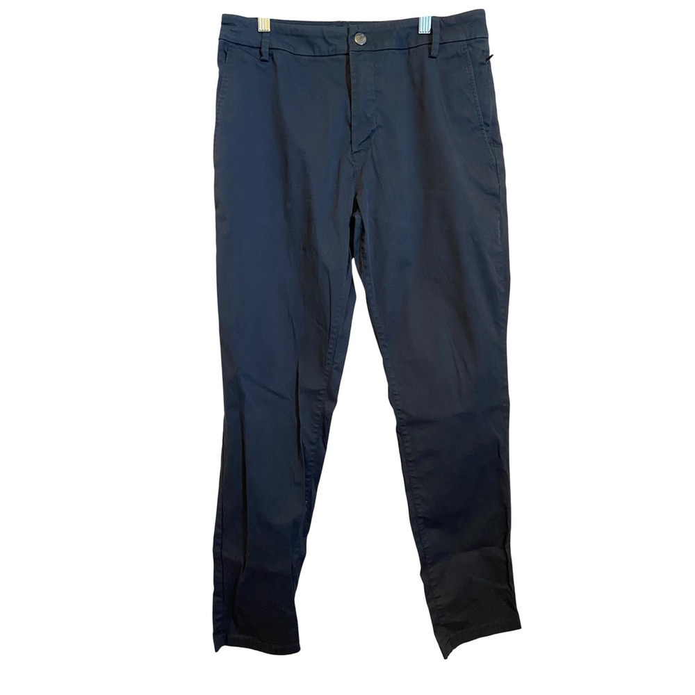 BirdDogs Boom Stretch‎ Chino Pants Blue Flat Front Mens Size 30x32